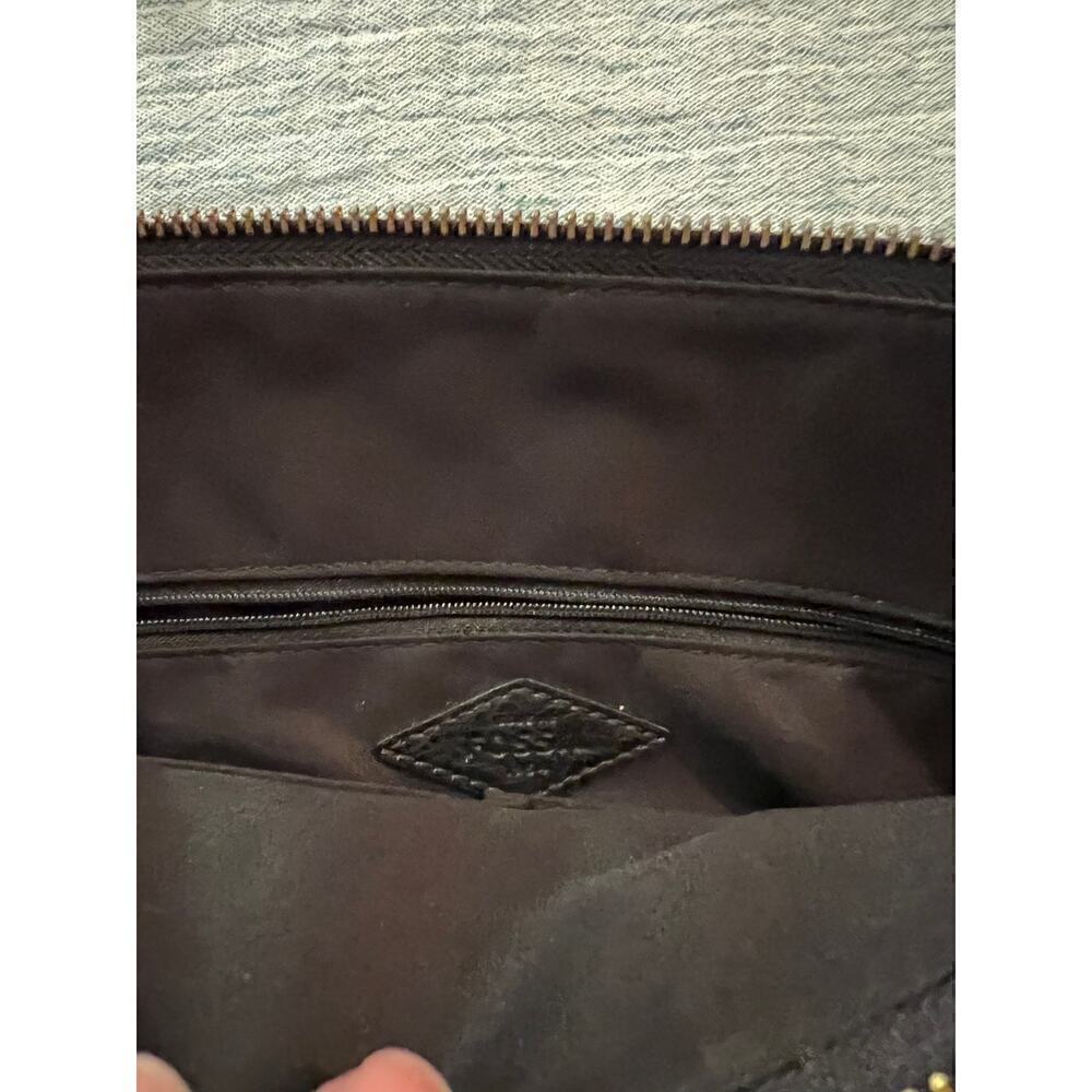 Fossil Kinley Tote Black pebbled leather. Excellent condition. - Picture 9 of 9